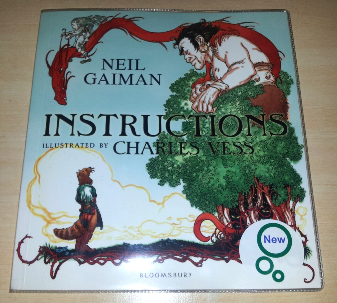 INSTRUCTIONS BY NEIL GAIMAN - BOOK REVIEW
